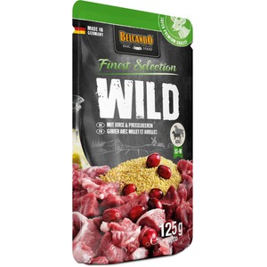 Karma mokra dla psów z dziczyzną i prosem Belcando 125 g