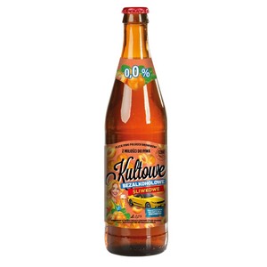 Piwo bezalkoholowe Śliwkowe alk. 0,0% obj. Kultowe 500 ml