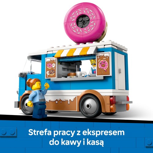 City Mobilna pączkarnia 60452 LEGO 1 sztuka