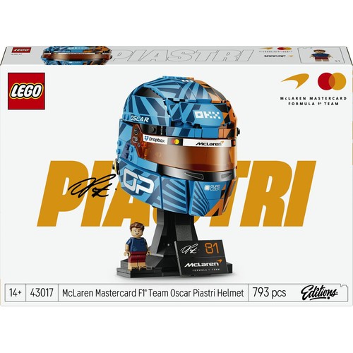 Editions Kask Oscar Piastri McLaren Mastercard F1® Team 43017 LEGO 1 sztuka