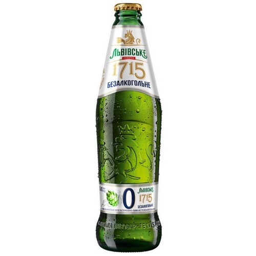 Piwo bezalkoholowe alk. 0,0% obj. Lwowskie 450 ml