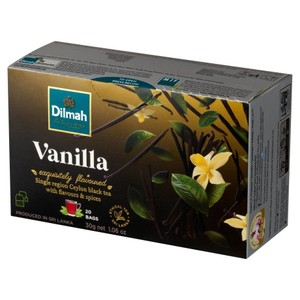 Herbata czarna z aromatem wanili Dilmah 30 g