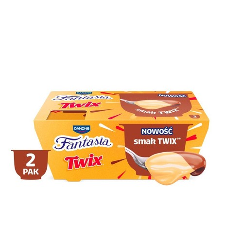 Fantasia Deser mleczny smak Twix Danone 115 g