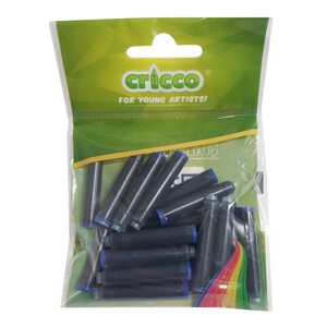 Naboje atramentowe niebieskie 20 szt. w etui Cricco 1 sztuka