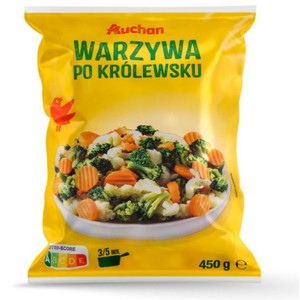 Warzywa po królewsku   Auchan 450 g