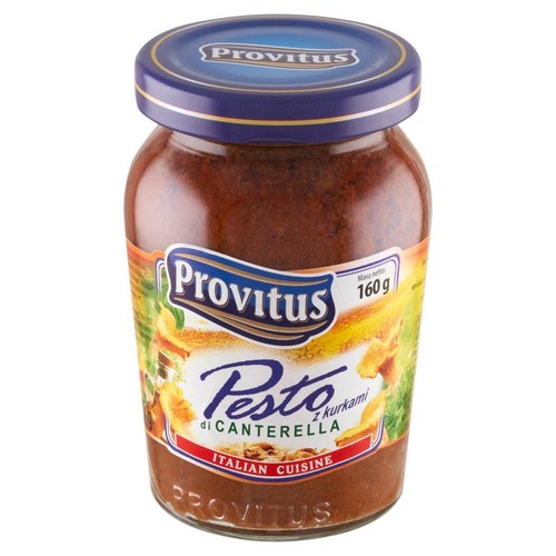 Pesto sycylijskie z dodatkiem kurek Provitus 160 g