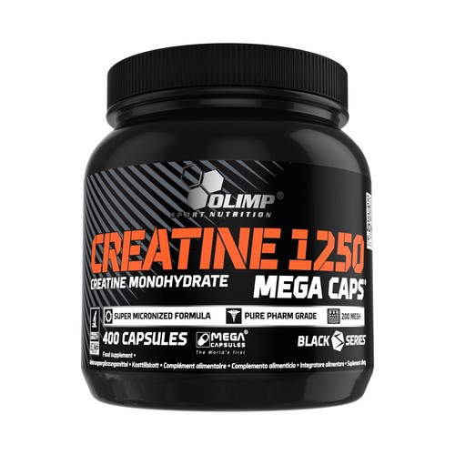 Creatine 1250 Mega Caps - 400 kapsułek Olimp 400 kapsułek