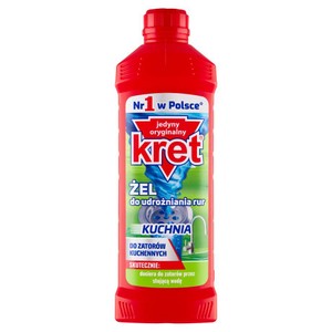 Żel do udrażniania rur do kuchni Kret 500 g