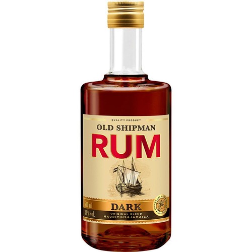 Rum ciemny Dark Rum alk. 38,0% obj. Old Shipman 500 ml