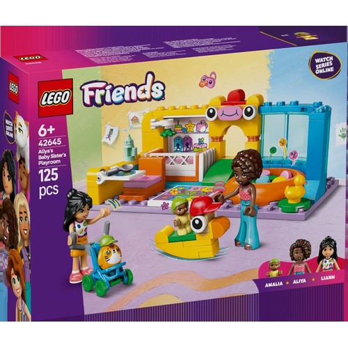 Friends Pokój zabaw młodszej siostry Aliyi 42645 LEGO 1 sztuka