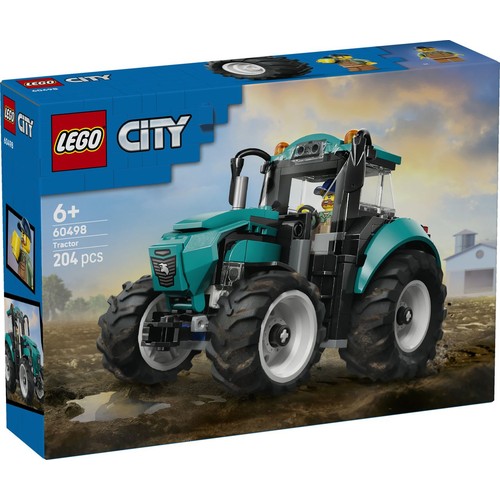 City Traktor 60498, zestaw konstrukcyjny z minifigurką LEGO 1 sztuka