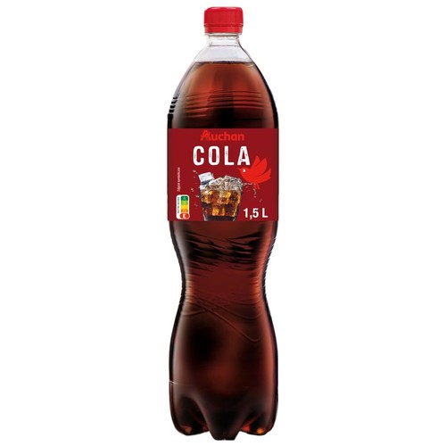 Napój gazowany o smaku cola  Auchan 1,5 l