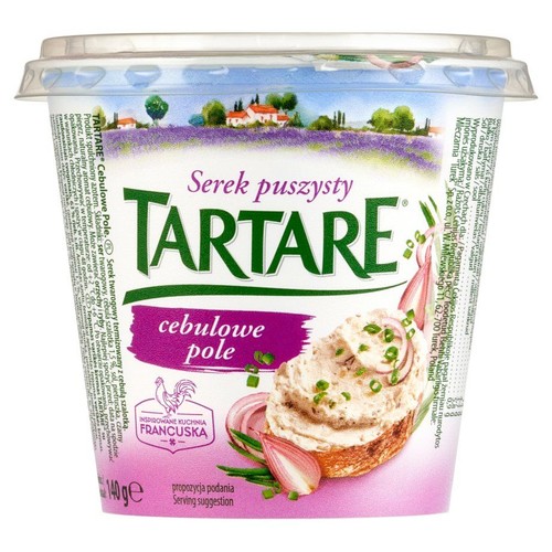 Serek puszysty Cebulowe Pole Tartare 140 g