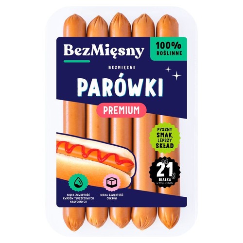 Parówki roślinne BezMięsny 160 g