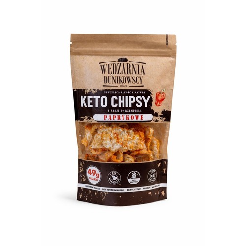 Keto Chipsy paprykowe Wędzarnia Dunikowscy 40 g