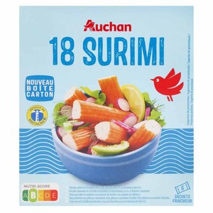 Paluszki o smaku krabowym Auchan 300 g