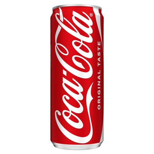 Napój gazowany o smaku cola.  Coca-Cola 330 ml