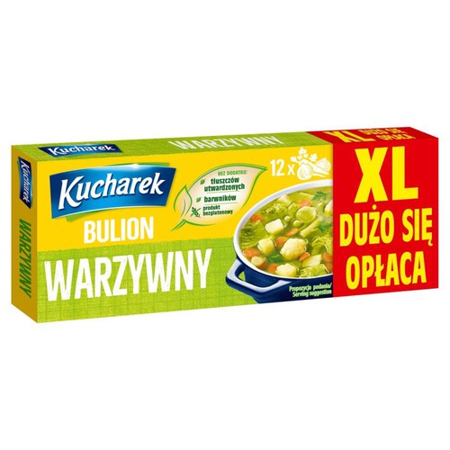 Bulion warzywny w kostkach XL Kucharek 120 g