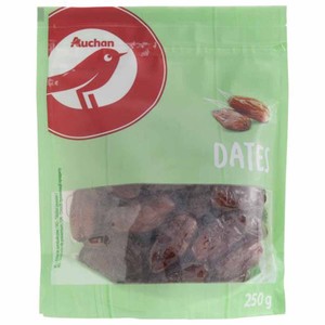 Daktyle suszone bez pestek Auchan 250 g