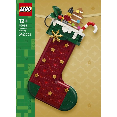 Iconic Świąteczna skarpeta 40958 LEGO 1 sztuka