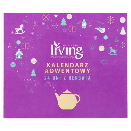 Kalendarz adwentowy 24 dni z herbatą Irving 24 torebki