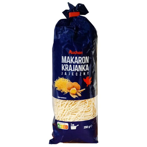 Makaron jajeczny krajanka Auchan 250 g