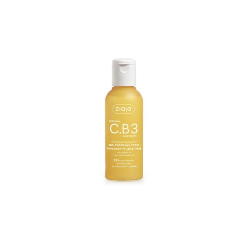 Tonik kwasowy nie-codzienny Witamina C.B3 1% (AHA+PHA) Ziaja 120 ml