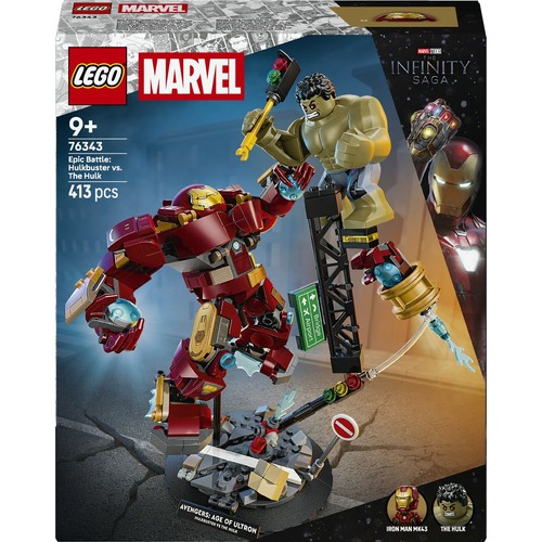Marvel Epicka bitwa: Hulkbuster kontra Hulk 76343 LEGO 1 sztuka