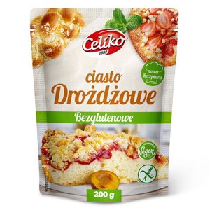 Koncentrat ciasta drożdżowego w proszku Celiko 200 g