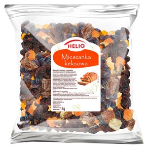 Mieszanka keksowa owoców suszonych i kandyzowanych Helio 1 kg