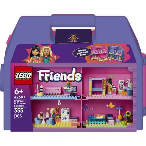 Friends Kreatywna walizka z domkiem dla lalek 42697 LEGO 1 sztuka