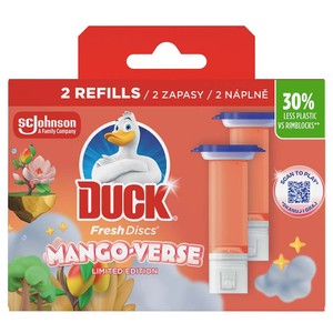 Zapas żelowych krążków do toalet Duck Fresh Discs Mango Verse Duck  2 sztuki