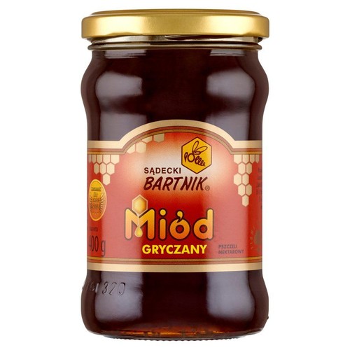 Miód pszczeli gryczany nektarowy Sądecki Bartnik 400 g