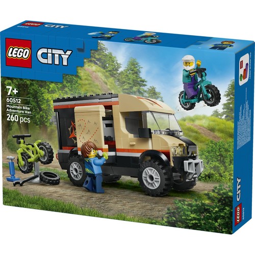 City Furgonetka z rowerami górskimi 60512 LEGO 1 sztuka
