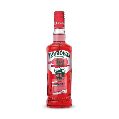 Wódka smakowa Żu Słodki Granat alk. 26,0% obj. Żubrówka  500 ml