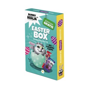 Zestaw wielkanocny mix owocowych słodyczy bez cukru Bunny Ninja 93 g