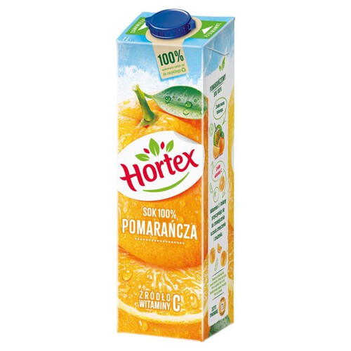 Sok pomarańczowy 100% Hortex 1 l