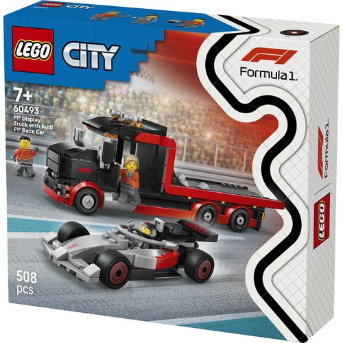 Zabawka City Ciężarówka F1® z bolidem Audi F1® 60493 LEGO 1 sztuka