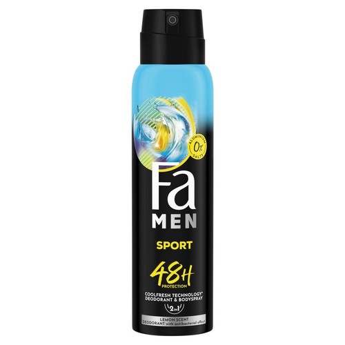Dezodorant Sport Energizing Fresh o zapachu cytrusów Fa 150 ml