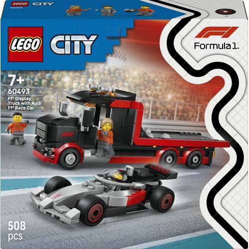 Zabawka City Ciężarówka F1® z bolidem Audi F1® 60493 LEGO 1 sztuka