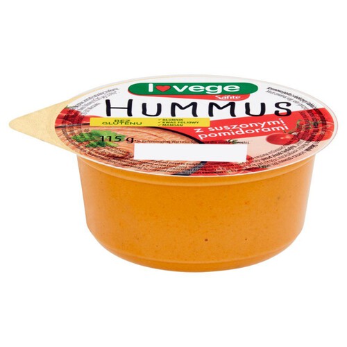 Hummus z suszonymi pomidorami  I love vege 125 g
