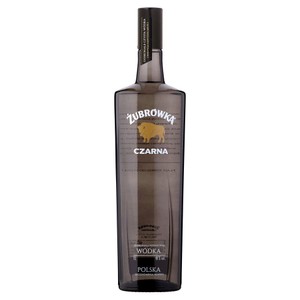 Czarna Wódka alk.40% obj.. Żubrówka 1 l