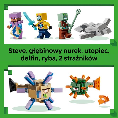 Minecraft Podwodna przygoda 21598 LEGO 1 sztuka