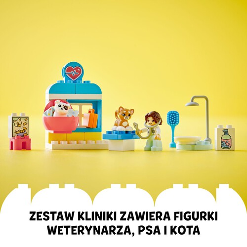 DUPLO® Town Wizyta w lecznicy dla zwierząt 10438 LEGO zestaw