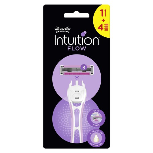 Intuition Flow maszynka do golenia dla kobiet i 4 wkłady Wilkinson 1 sztuka