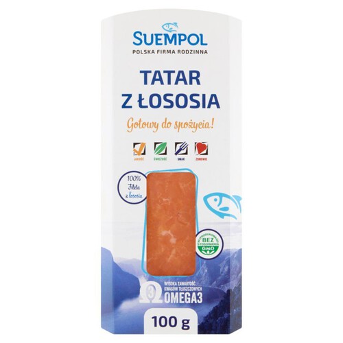 Tatar z łososia Suempol 100 g