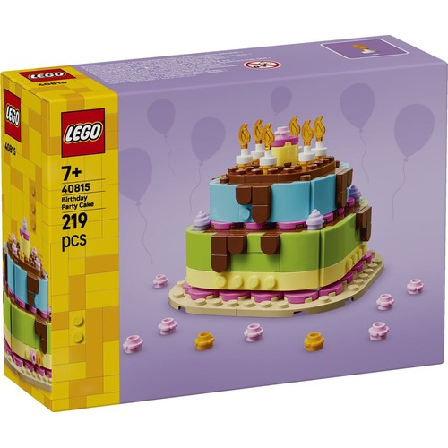 Tort na przyjęcie urodzinowe 40815  LEGO 1 sztuka