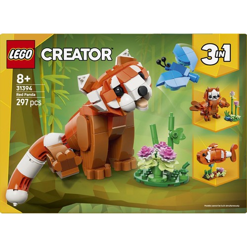 Creator 3 w 1 Urocze zwierzątka: Panda ruda 31394 LEGO 1 sztuka