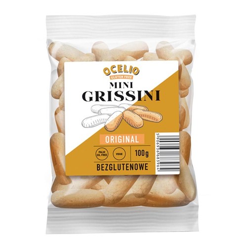 Grissini mini bezglutenowe Ocelio 100 g