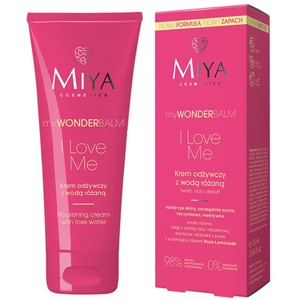 Krem odżywczy z wodą różaną Miya 75 ml